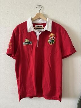 McCawleys Irish Pub Hong Kong Rugby Shirt Red White M⁠